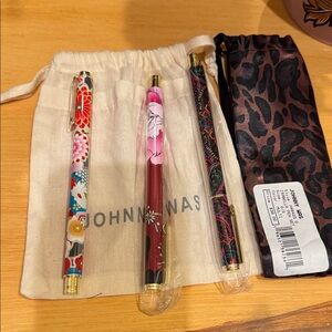 Johnn Was (3) Floral Pen Set
